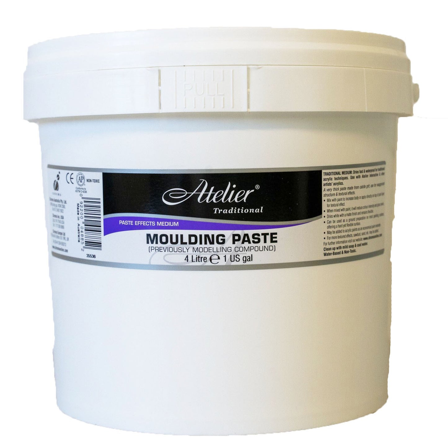 Atelier Interactive Moulding Paste (Modelling Comp) 4 Litre - theartshop.com.au