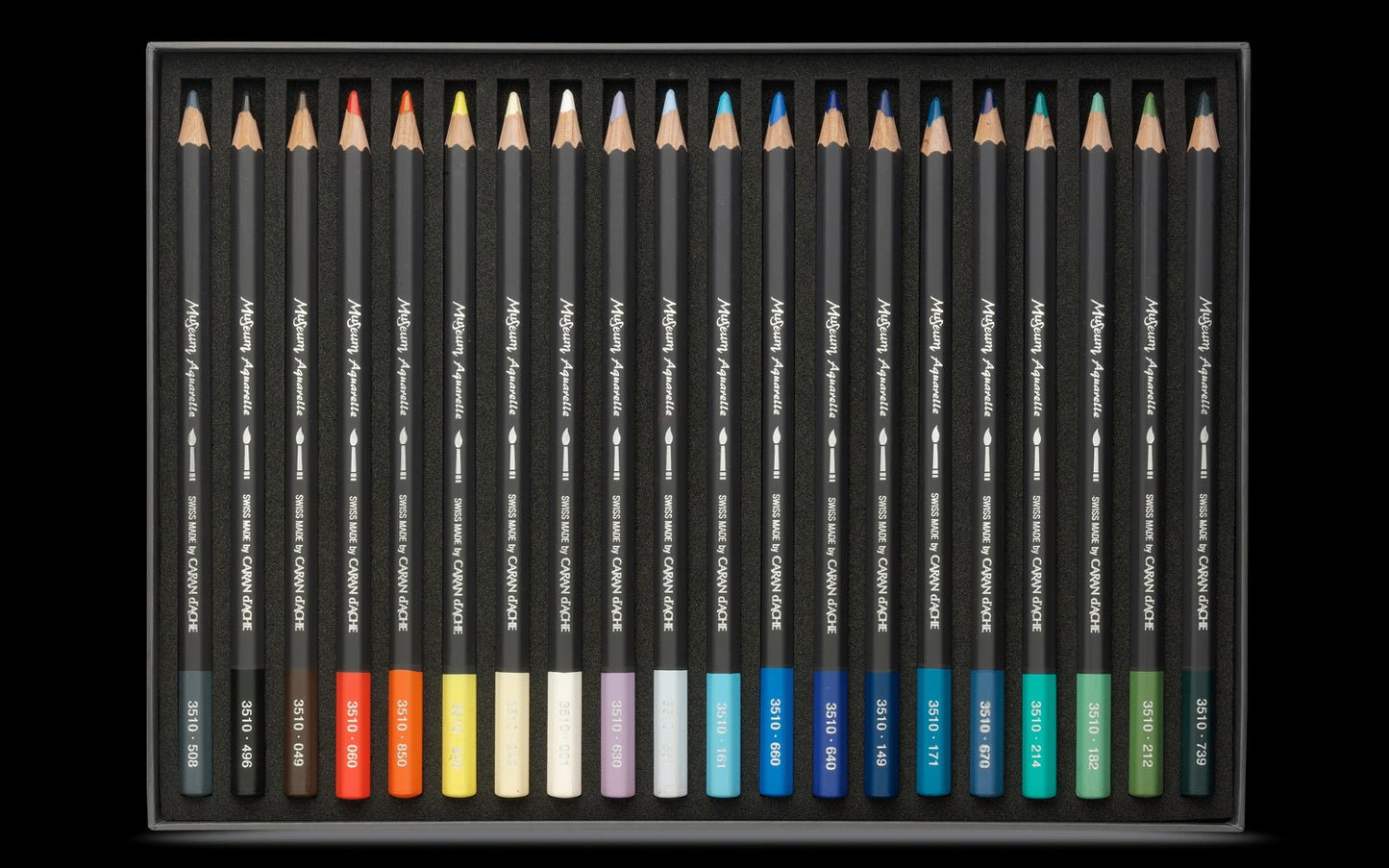 Caran d'Ache Museum Cardboard Set 20 Marina - theartshop.com.au