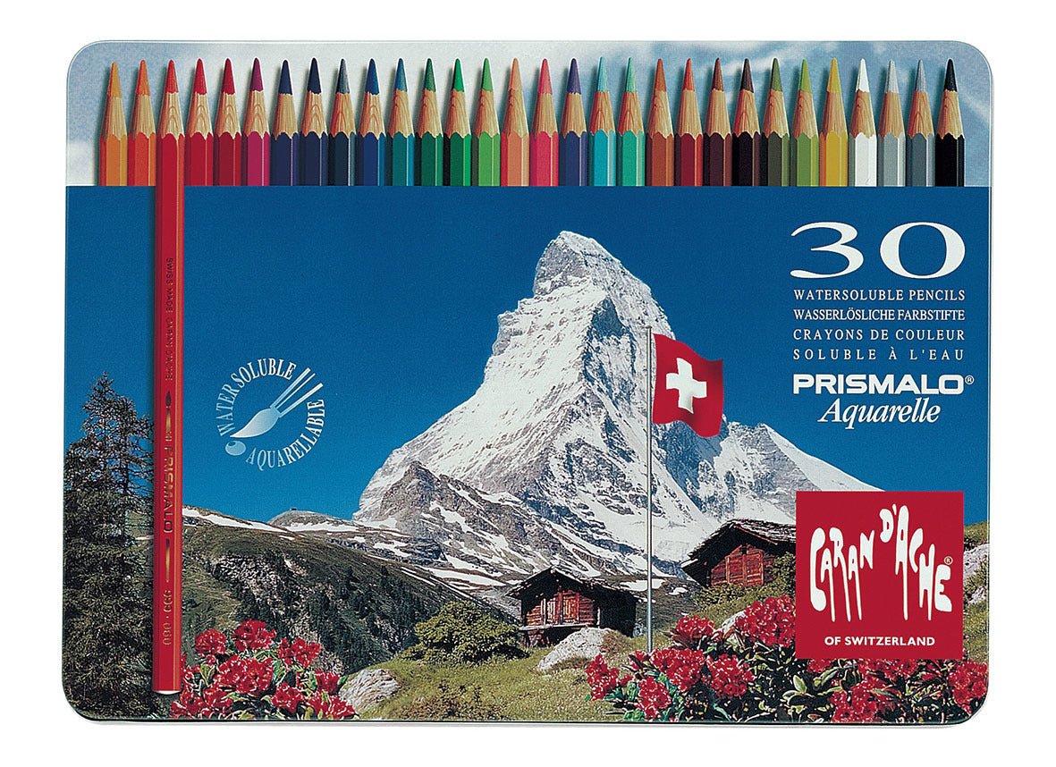 Caran d'Ache Prismalo Tin 30 - theartshop.com.au