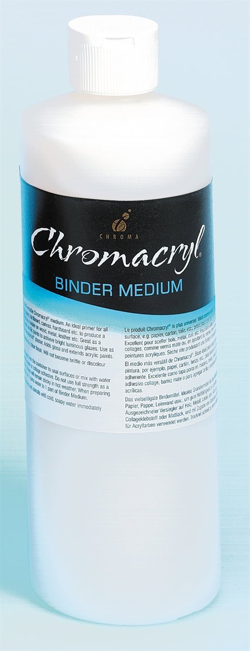 Chromacryl Binder Medium 500ml - theartshop.com.au