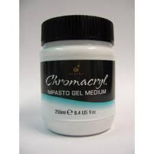 Chromacryl Impasto Gel Medium 250ml - theartshop.com.au