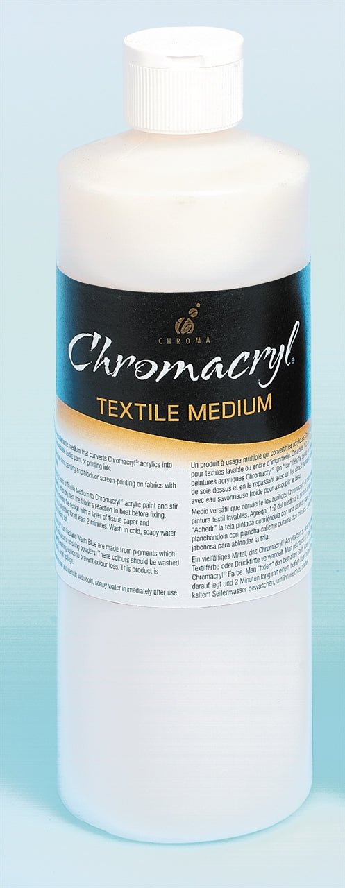 Chromacryl Textile Medium 500ml - theartshop.com.au