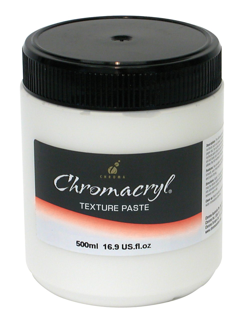Chromacryl Texture Paste 500ml - theartshop.com.au