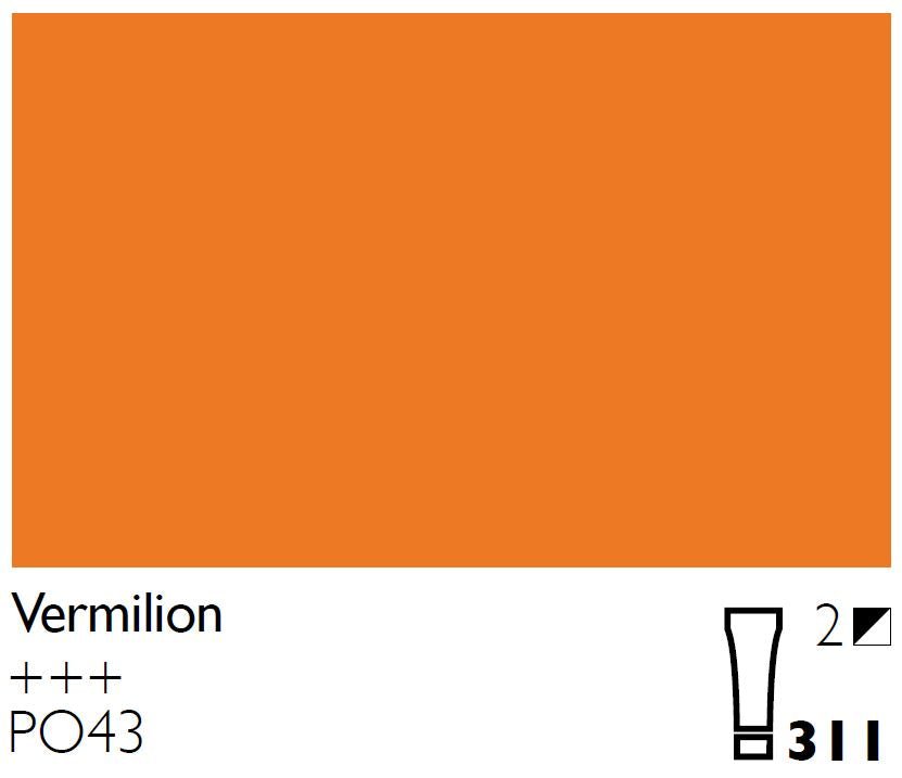 Cobra Water Mixable Oil 40ml 311 Vermilion - theartshop.com.au