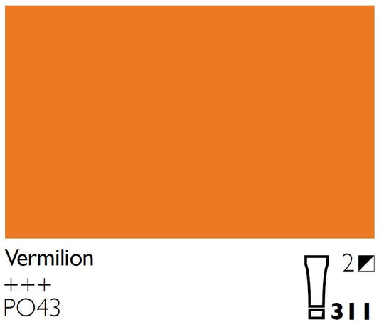 Cobra Water Mixable Oil 40ml 311 Vermilion - theartshop.com.au