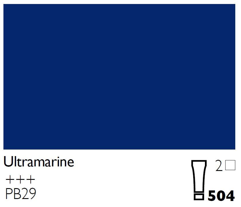 Cobra Water Mixable Oil 40ml 504 Ultramarine - theartshop.com.au