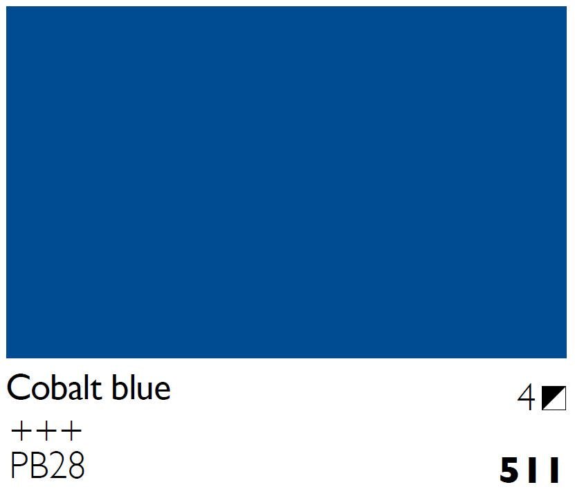 Cobra Water Mixable Oil 40ml 511 Cobalt Blue - theartshop.com.au