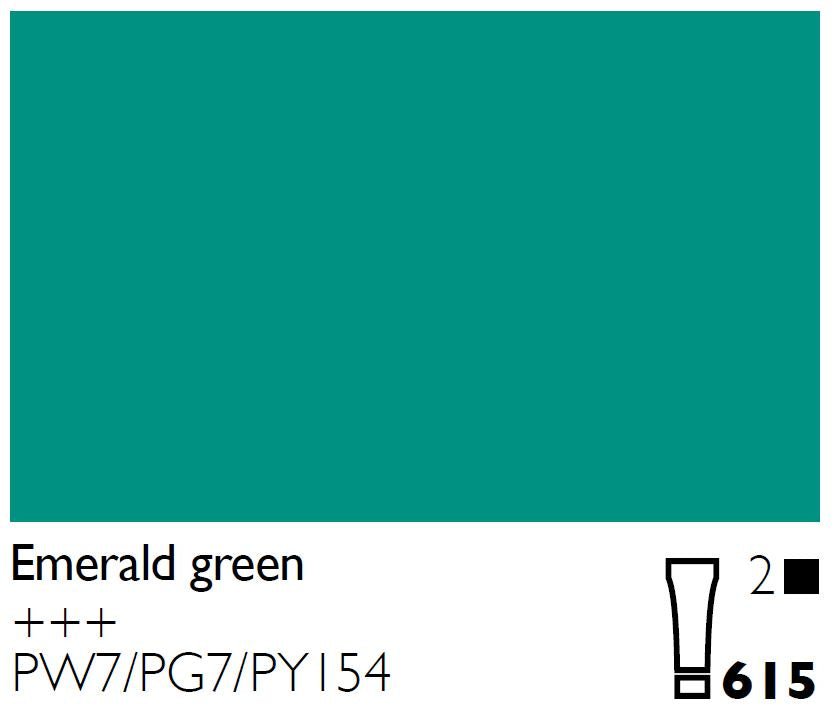 Cobra Water Mixable Oil 40ml 615 Emerald Green - theartshop.com.au