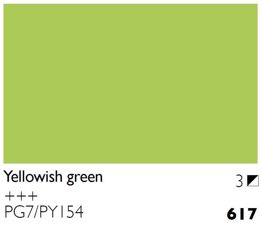 Cobra Water Mixable Oil 40ml 617 Yellowish Green - theartshop.com.au