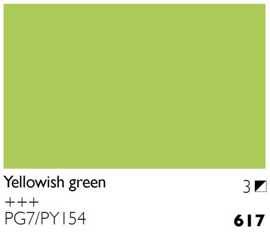 Cobra Water Mixable Oil 40ml 617 Yellowish Green - theartshop.com.au