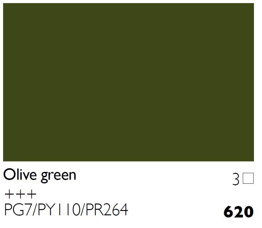 Cobra Water Mixable Oil 40ml 620 Olive Green - theartshop.com.au