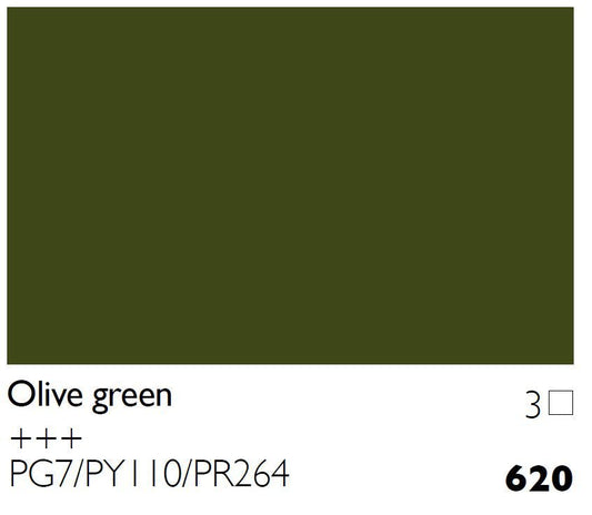 Cobra Water Mixable Oil 40ml 620 Olive Green - theartshop.com.au