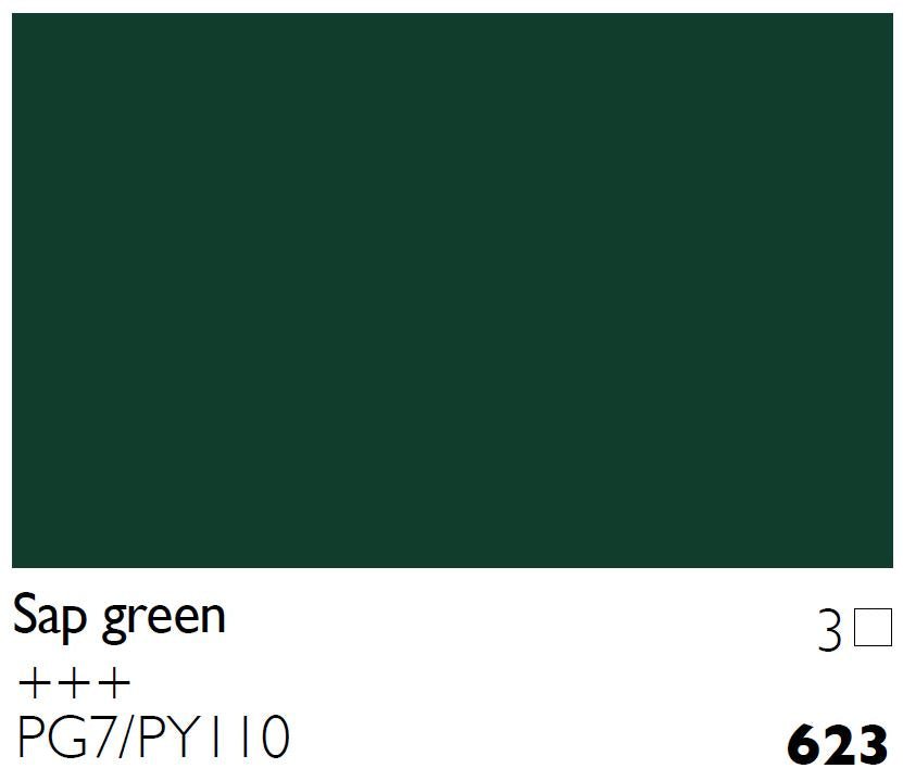 Cobra Water Mixable Oil 40ml 623 Sap Green - theartshop.com.au