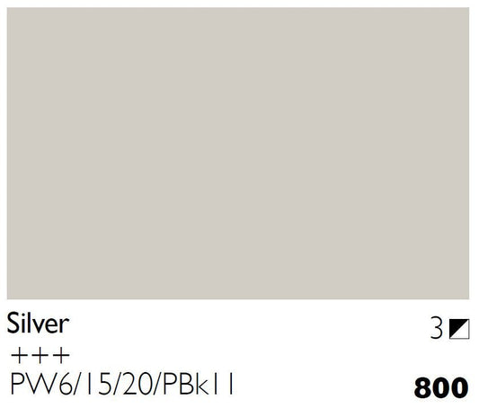 Cobra Water Mixable Oil 40ml 800 Silver - theartshop.com.au