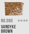 Conte Crayon 080 Van Dyke Brown - theartshop.com.au