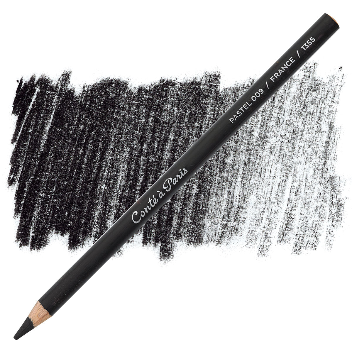 Conte Pastel Pencil 009 Black - theartshop.com.au