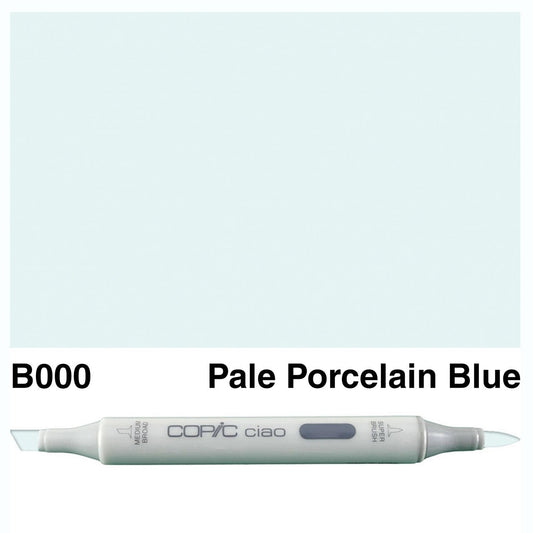 Copic Ciao B000 Pale Porcelain Blue - theartshop.com.au