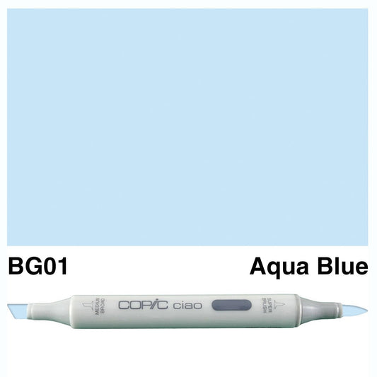 Copic Ciao BG01 Aqua Blue - theartshop.com.au