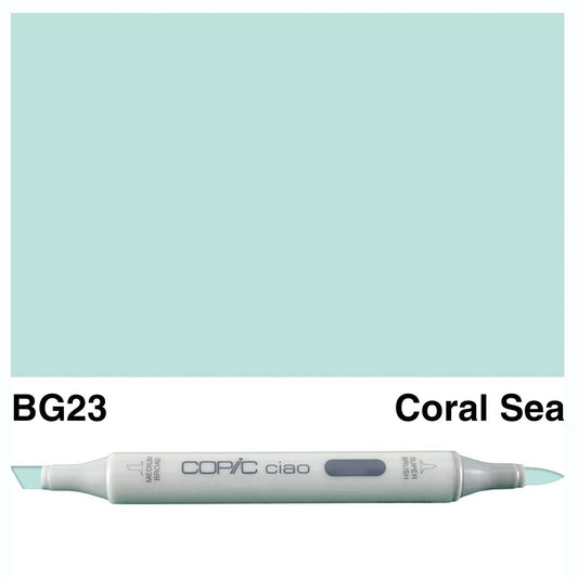 Copic Ciao BG23 Coral Sea - theartshop.com.au