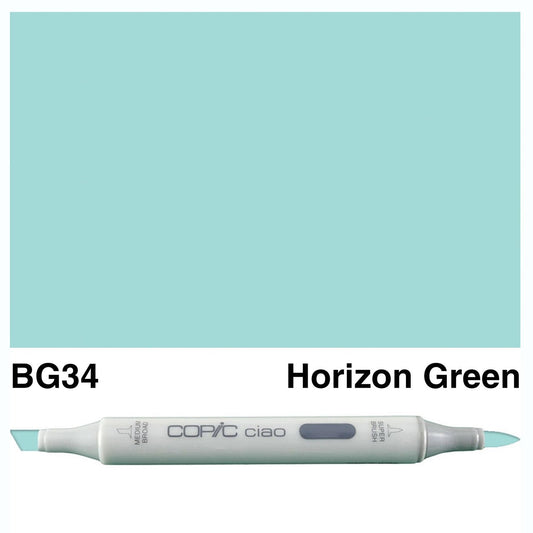 Copic Ciao BG34 Horizon Green - theartshop.com.au