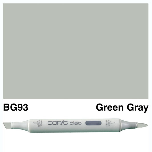 Copic Ciao BG93 Green Gray - theartshop.com.au