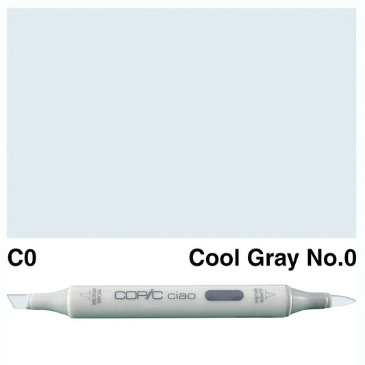 Copic Ciao C0 Cool Gray No.0 - theartshop.com.au