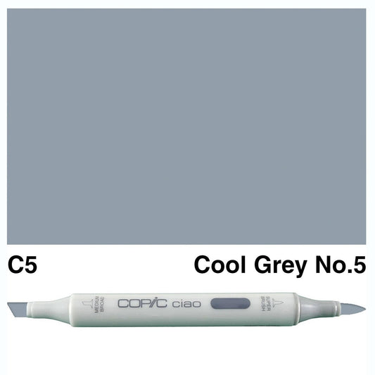 Copic Ciao C5 Cool Gray No.5 - theartshop.com.au