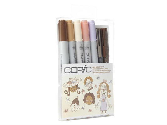 Copic Ciao Doodle Kit 7 People - theartshop.com.au