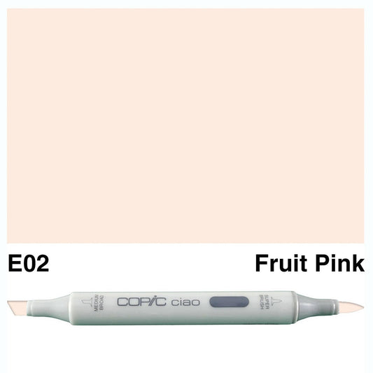 Copic Ciao E02 Fruit Pink - theartshop.com.au