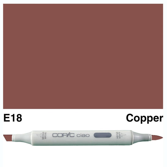 Copic Ciao E18 Copper - theartshop.com.au