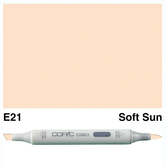 Copic Ciao E21 Soft Sun - theartshop.com.au