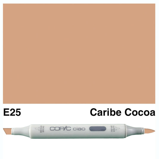 Copic Ciao E25 Caribe Cocoa - theartshop.com.au