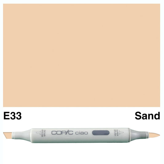Copic Ciao E33 Sand - theartshop.com.au