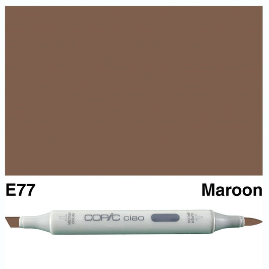 Copic Ciao E77 Maroon - theartshop.com.au