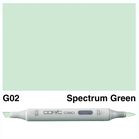 Copic Ciao G02 Spectrum Green - theartshop.com.au