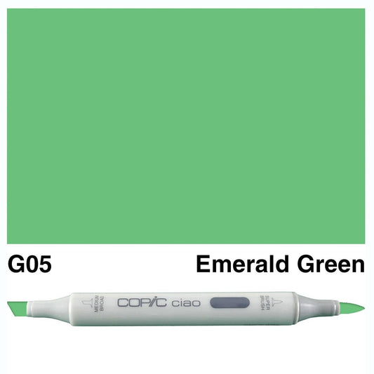 Copic Ciao G05 Emerald Green - theartshop.com.au