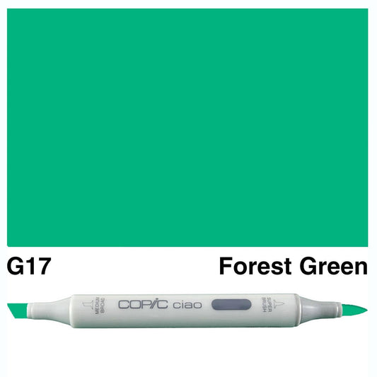 Copic Ciao G17 Forest Green - theartshop.com.au