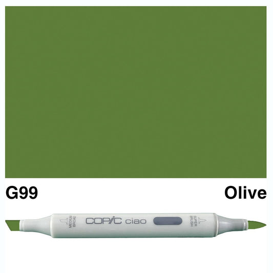 Copic Ciao G99 Olive - theartshop.com.au
