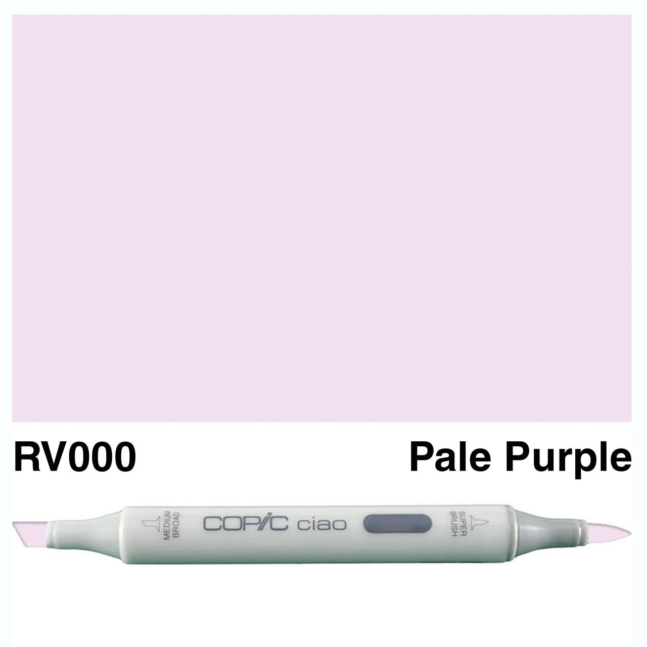 Copic Ciao RV000 Pale Purple - theartshop.com.au