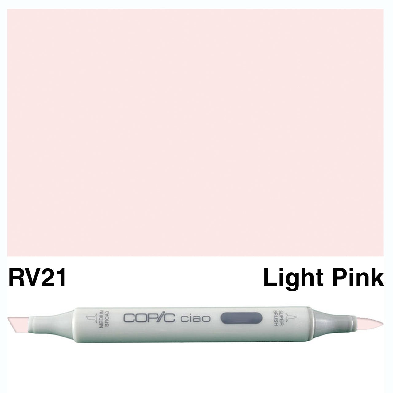 Copic Ciao RV21 Light Pink - theartshop.com.au
