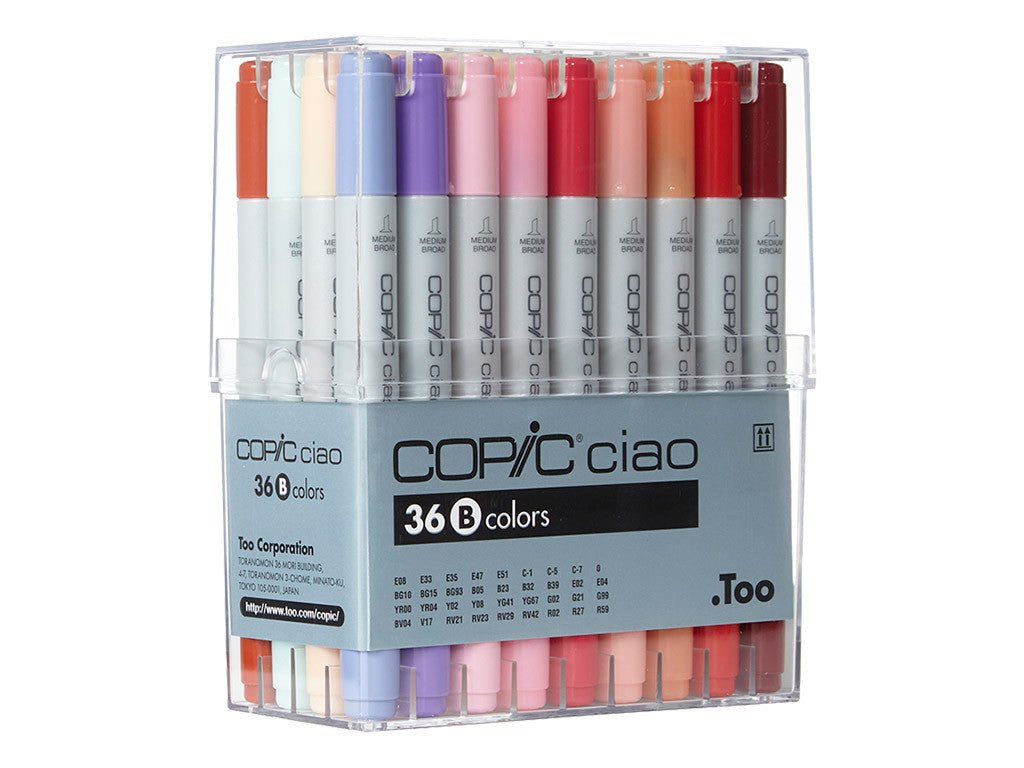 Copic Ciao Set 36 B - theartshop.com.au