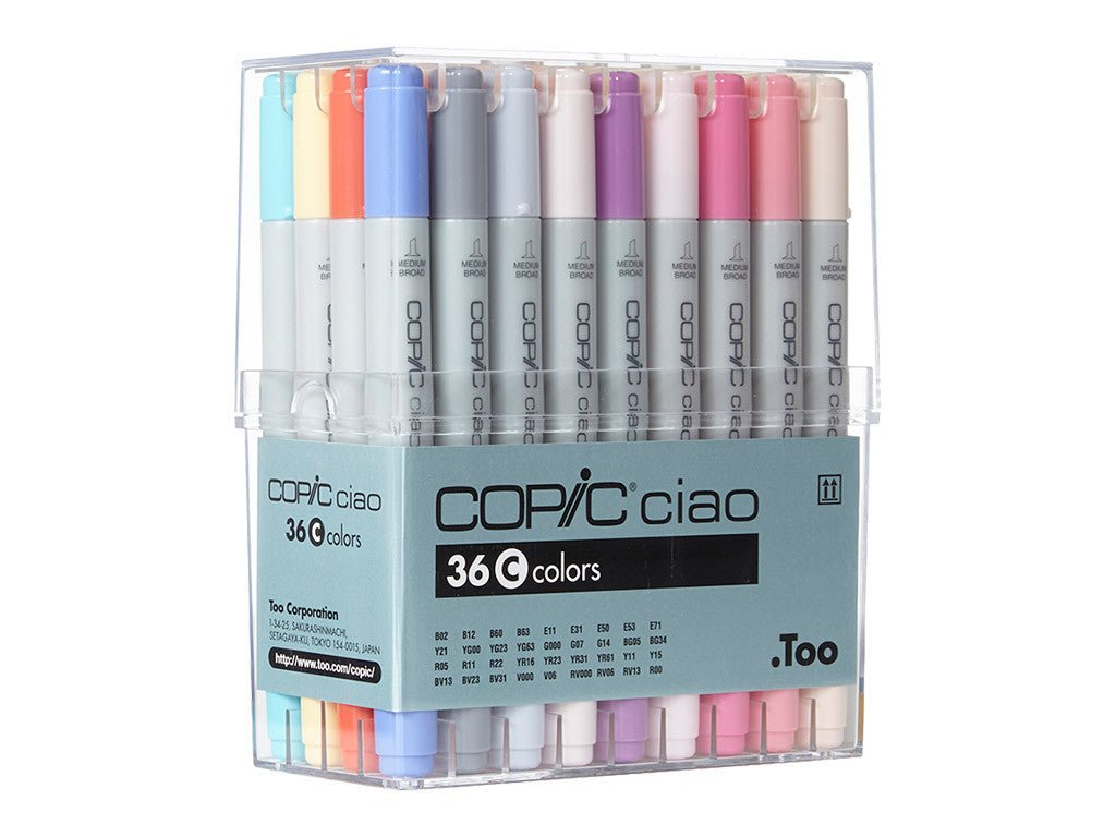 Copic Ciao Set 36 C - theartshop.com.au