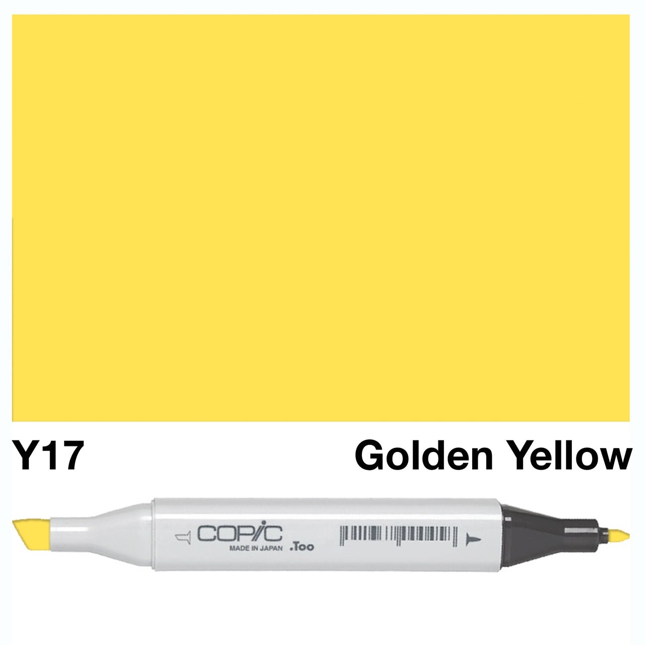 Copic Classic Marker Y17 Golden Yellow - theartshop.com.au