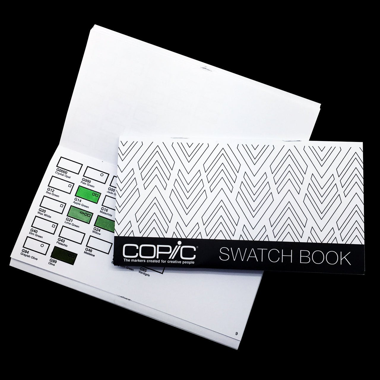 Copic Colour Swatch Book