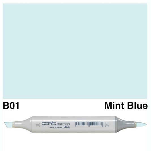 Copic Sketch B01 Mint Blue - theartshop.com.au