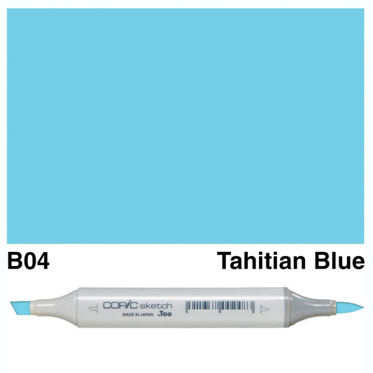 Copic Sketch B04 Tahitian Blue - theartshop.com.au