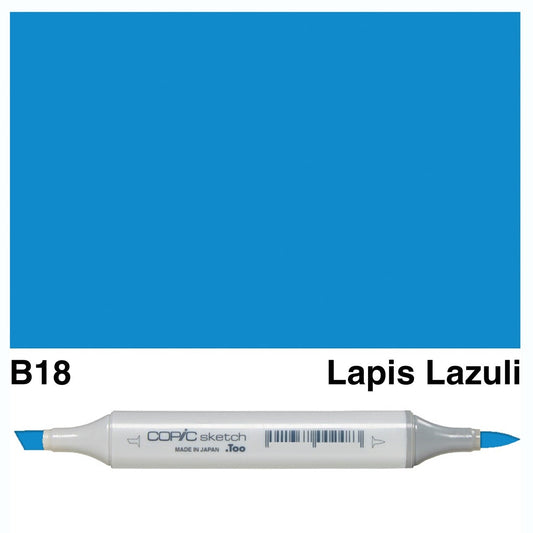 Copic Sketch B18 Lapis Lazuli - theartshop.com.au