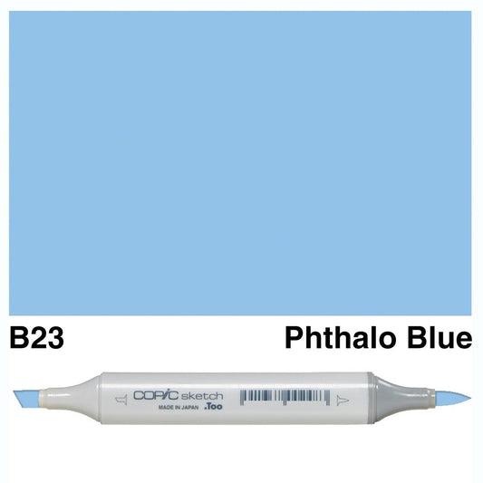 Copic Sketch B23 Phthalo Blue - theartshop.com.au