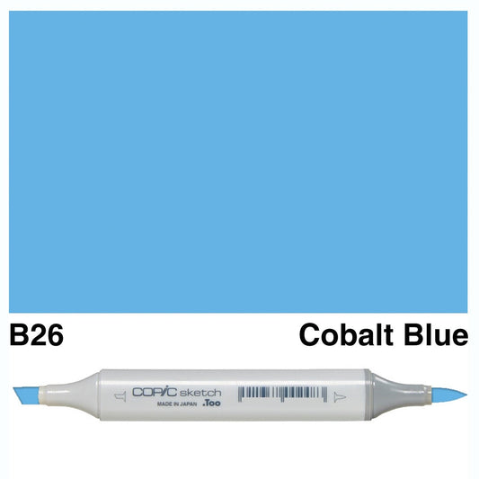 Copic Sketch B26 Cobalt Blue - theartshop.com.au