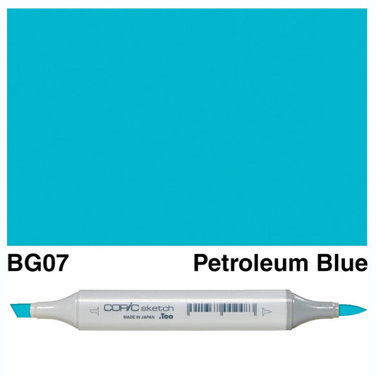 Copic Sketch BG07 Petroleum Blue - theartshop.com.au